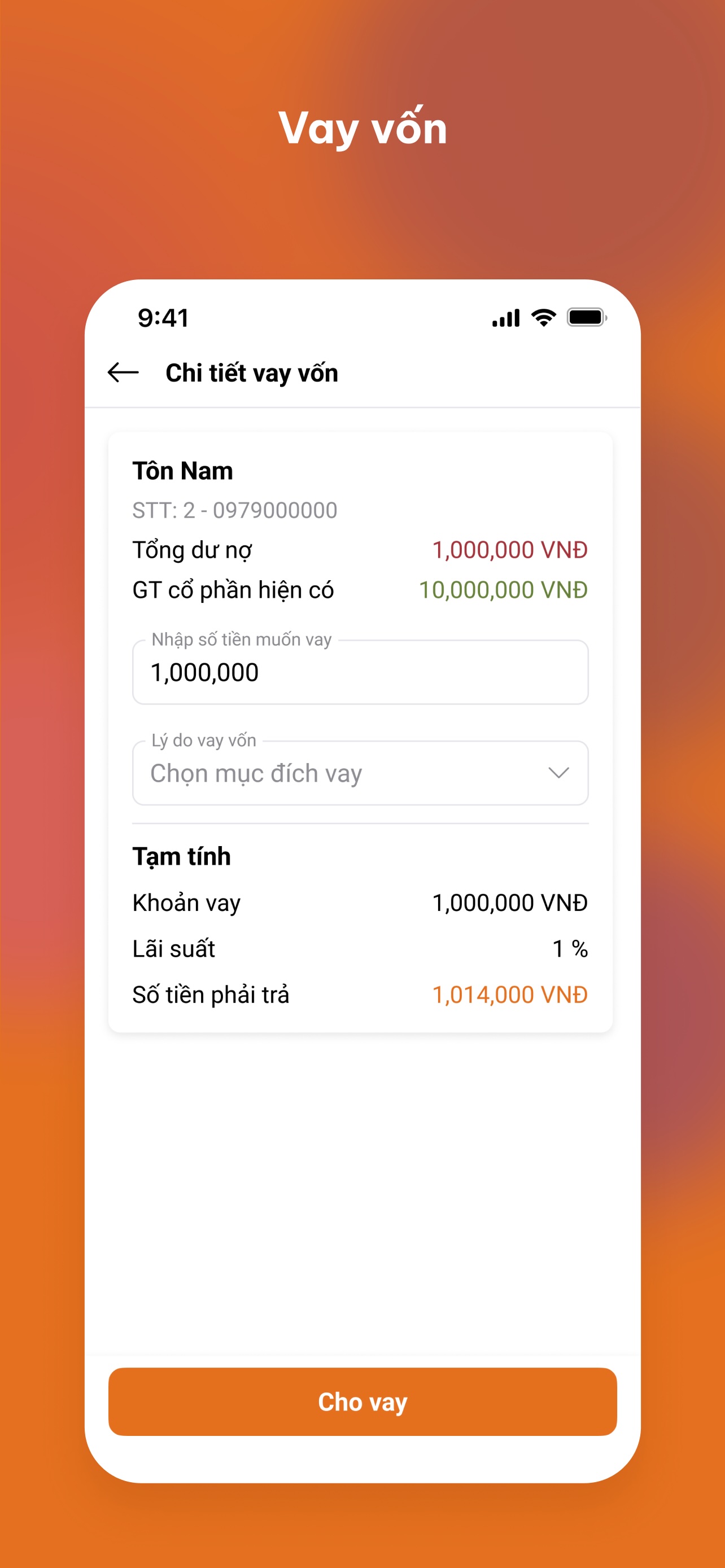 Nông Dân Số - app screen 3