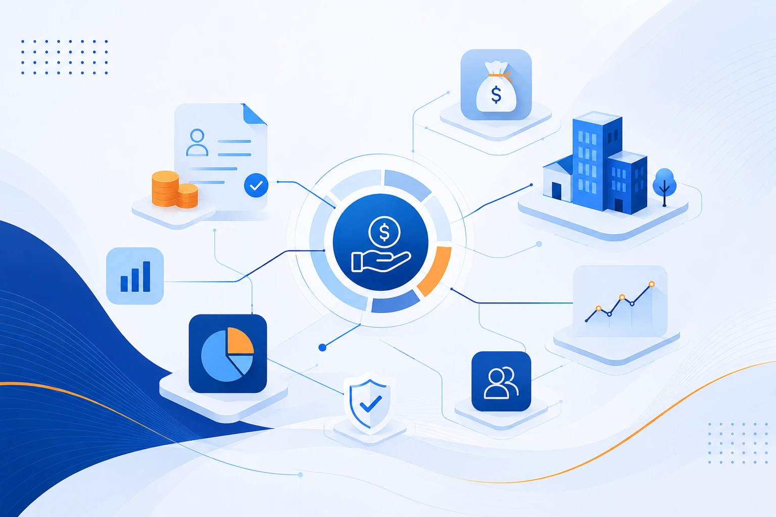 Minh hoạ giải pháp Fintech và quản lý khoản vay